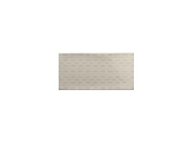 Ocean Mink Decor 7,5x15 - brązowa płytka ścienna z wzorem geometrycznym