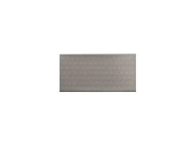 Ocean Dark Grey Decor 7,5x15 - szara płytka ścienna z wzorem geometrycznym