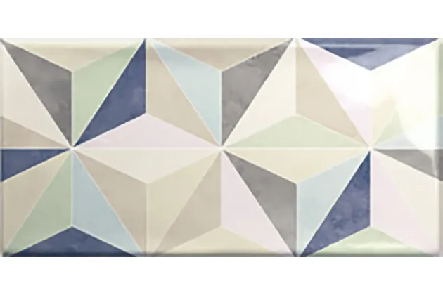 Ocean Decor Star Mix 7,5x15 - wzorzysta płytka ścienna z wzorem geometrycznym