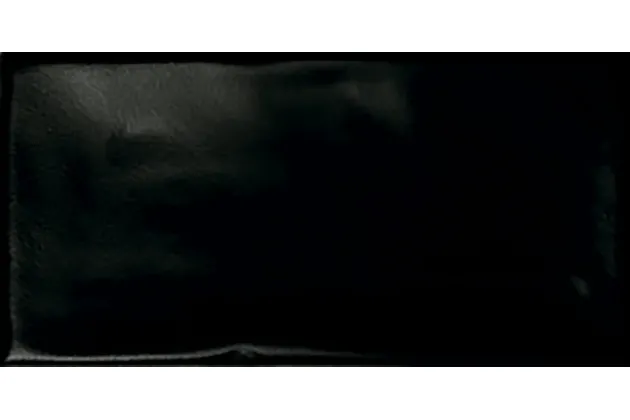 Ocean Black Matt 7,5x15 - czarna matowa płytka ścienna