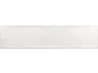 Ocean White Decor 7,5x30 - biała płytka ścienna z wzorem geometrycznym