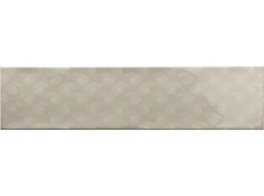 Ocean Mink Decor 7,5x30 - brązowa płytka ścienna z wzorem geometrycznym