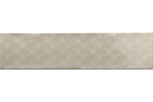 Ocean Mink Decor 7,5x30 - brązowa płytka ścienna z wzorem geometrycznym