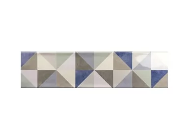 Ocean Decor Triangle Mix 7,5x30 - wzorzysta płytka ścienna z wzorem geometrycznym