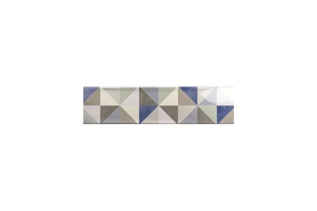 Ocean Decor Triangle Mix 7,5x30 - wzorzysta płytka ścienna z wzorem geometrycznym