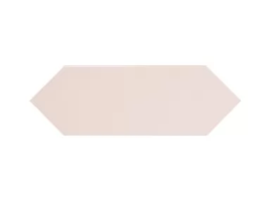 Picket Petal Pink 10x30 - różowa płytka ścienna sześciokątna