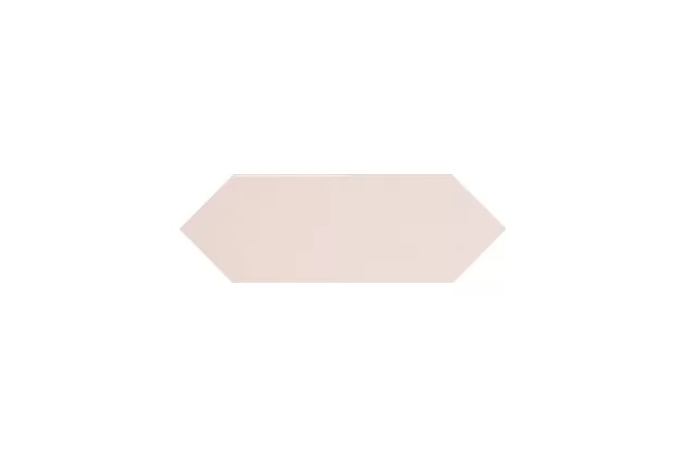 Picket Petal Pink 10x30 - różowa płytka ścienna sześciokątna