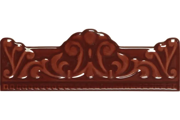 Moldura Barroca Miel 5x20 - brązowa płytka ścienna