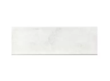 Abalone Fun Brillo 10x30. Biała płytka ścienna w kształcie cegiełki