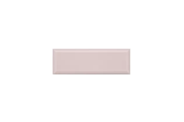 Montesco Pink 10x30. Różowa płytka ścienna z fazowanymi krawędziami