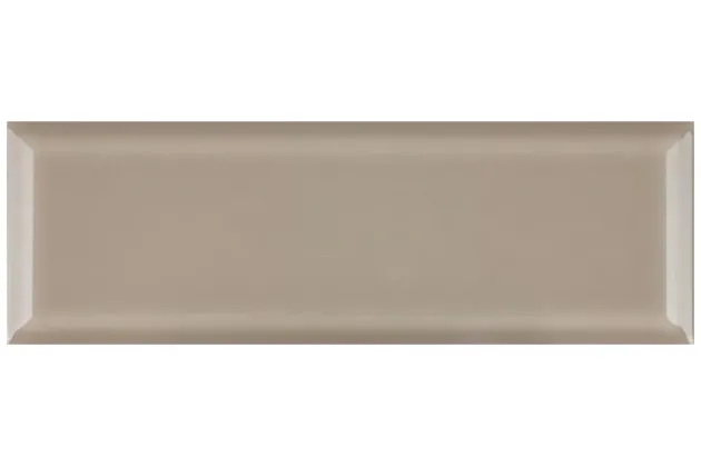 Montesco Light Brown 10x30. Brązowa płytka ścienna z fazowanymi krawędziami