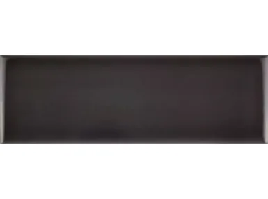 Vermont Liquorice Black 10x30. Czarna płytka ścienna