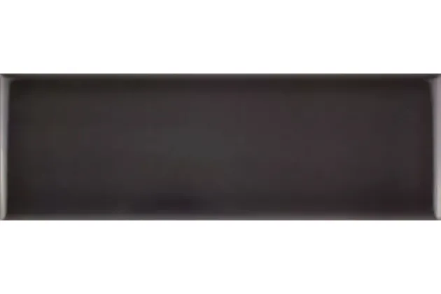 Vermont Liquorice Black 10x30. Czarna płytka ścienna