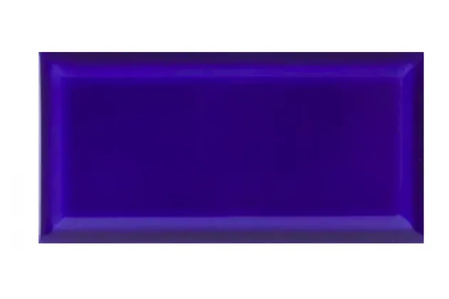 Victorian Blue 10x20 - Niebieska płytka ścienna z fazowanymi krawędziami