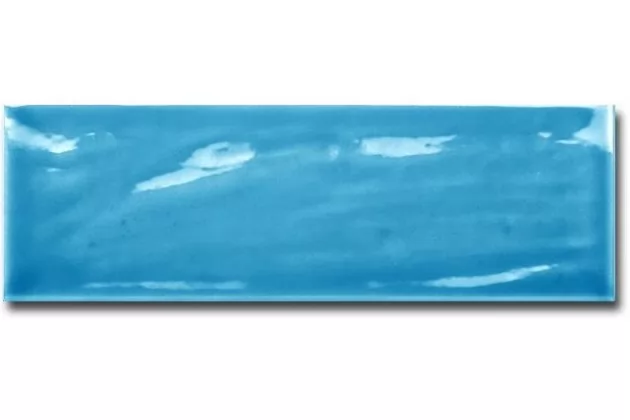 Aria Blue 10x30 - Niebieska płytka ścienna