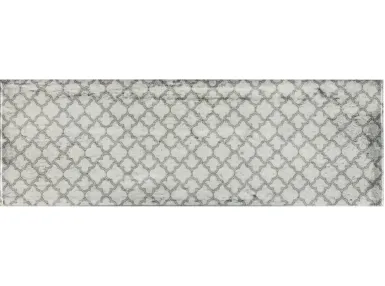 Arles Silver Decor Mix 10x30 - Wzorzysta płytka ścienna
