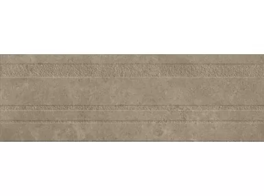 Veggen Queensland Taupe Rekt. 30x90 - brązowa płytka ścienna imitująca beton