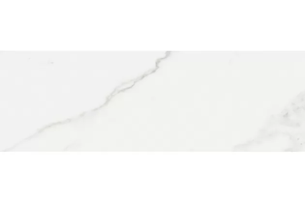 Polaris 30x90 - biała płytka imitująca marmur