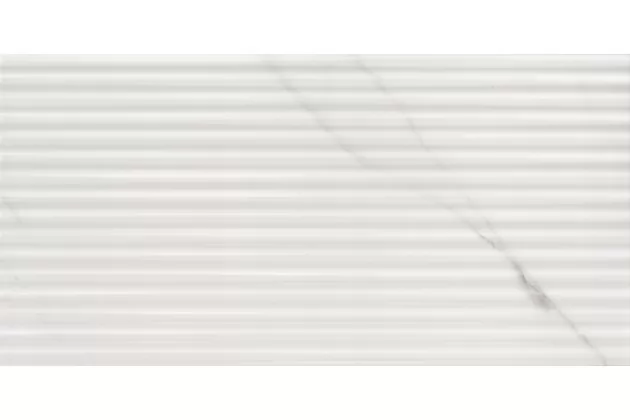 Polaris Ona 30x60 - biała płytka ścienna  imitująca marmur