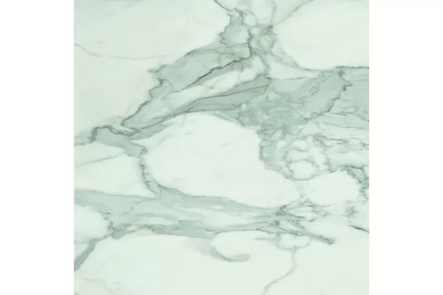 Invictus Natural 120x120 - biała płytka gresowa imitująca marmur