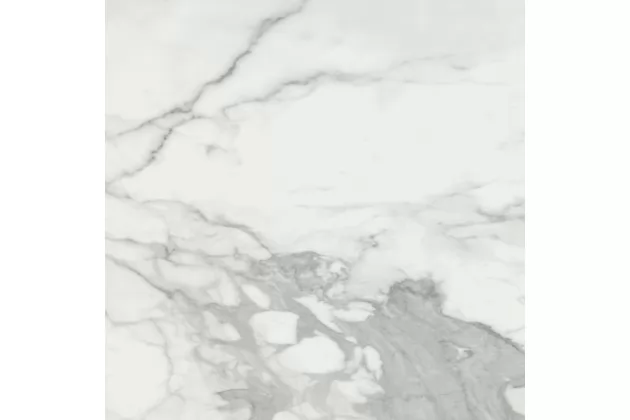 Invictus Pulido 120x120 - biała płytka gresowa imitująca marmur