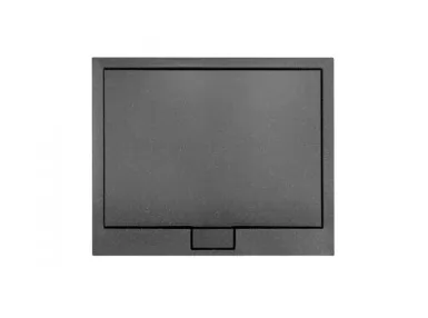 Axim 120 UltraSlim Stone Effekt brodzik prostokątny czarny 120 x 80 x 2.5