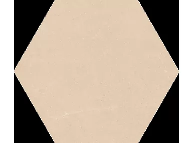 Hexagono Seine Crema 51,9x59,9. Kremowa płytka heksagonalna imitująca kamień