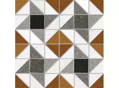 Evry-R Rojizo 20x20. Wzorzysta płytka gresowa imitująca mozaik