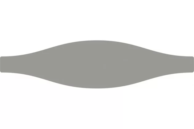 Wave Grey Gloss 7,5×30 - szara płytka ścienna