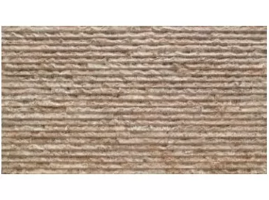 Alpes Deco Musgo 31x56. Brązowa płytka ścienna imitująca kamień