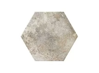 Blur Gris 28.5x33 - Szara płytka heksagonalna