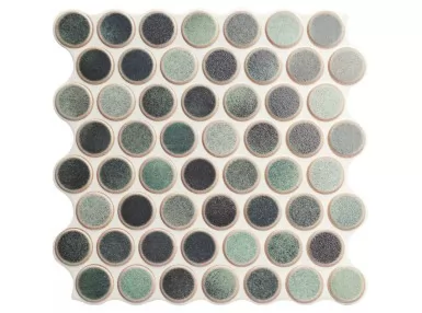 Circle Dakhla Aqua 30,9x30,9 - Zielona płytka gresowa