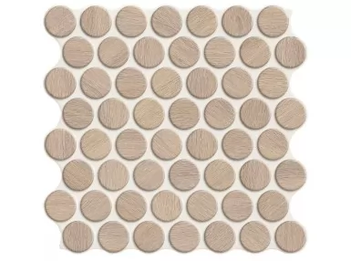 Circle Oak 30,9x30,9 - Drewnopodobna płytka gresowa mozaikę