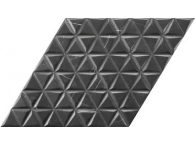 Diamond Marquina Waves 70x40. Czarna płytka ścienna imitująca marmur