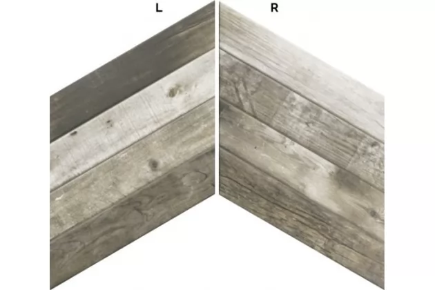 Diamond Pallet Grey Chevron R 70x40. Wzorzysta płytka drewnopodobna