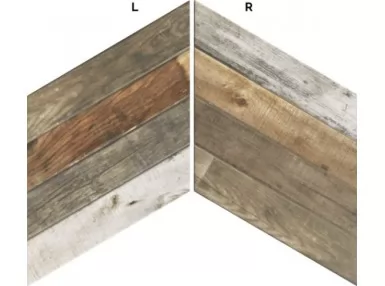 Diamond Pallet Mix Chevron L 70x40. Wzorzysta płytka drewnopodobna