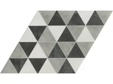 Diamond Triangle Concrete 70x40. Wzorzysta płytka gresowa