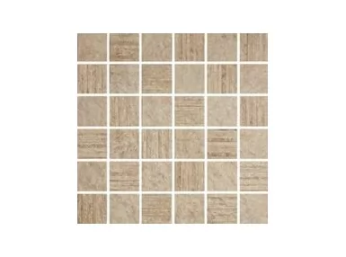 Kiev Beige Mosaico 31.5x31.5 - Beżowa płytka mozaika strukturalna imitująca kamień