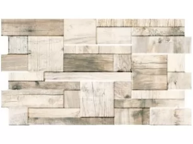 Multisize Pallet White 31x56. Drewnopodobna płytka ścienna