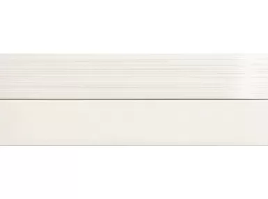 Opal Strip White 21x63. Biała płytka ścienna