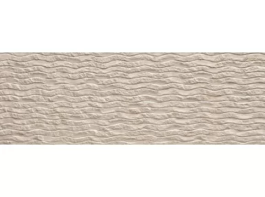 Stonehenge Deco Cream Rekt. 40x120. Kremowa płytka ścienna strukturalna