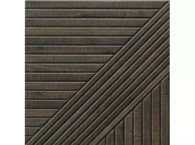 Tangram Wood Walnut 44x44. Płytka gresowa drewnopodobna