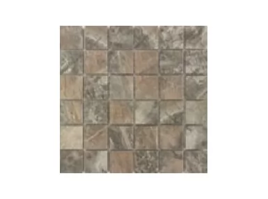 Timbao Mosaico Marron 31,5x31,5. Brązowa płytka mozaika
