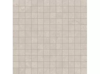 Alba Greige Mosaico 30x30 M9A5 - Brązowa płytka mozaika imitująca kamień