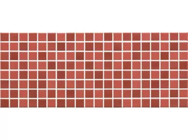 Paint Rosso Mosaico 20x50 MMTP - Czerwona płytka ścienna mozaika