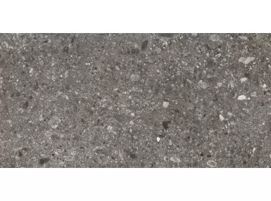 Mystone Ceppo di Gre Anthracite Rett. 75x150 MQVU - Antracytowa płytka gresowa imitująca lastryko