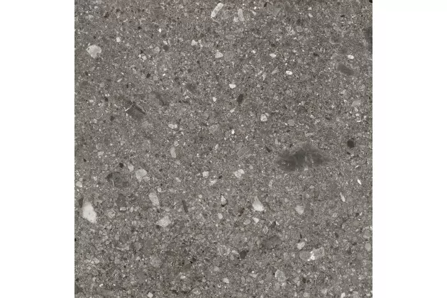 Mystone Ceppo di Gre Anthracite Rett. 75x75 MQVZ - Antracytowa płytka gresowa imitująca lastryko