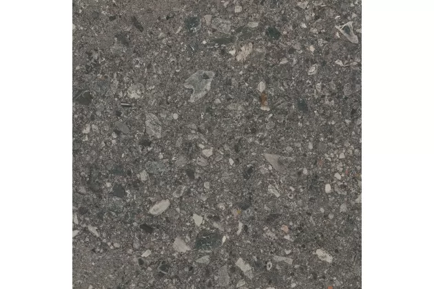 Mystone Ceppo di Gre Anthracite Rett. 60x60 MQV4 - Antracytowa płytka gresowa imitująca lastryko