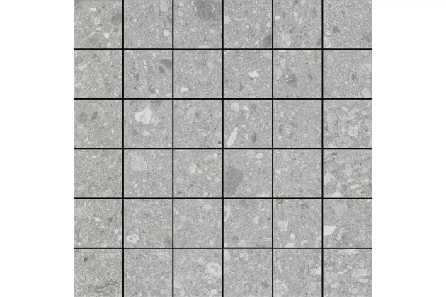 Mystone Ceppo di Gre Grey Mosaico 30x30 M0NN. Szara płytka mozaika imitująca lastryko