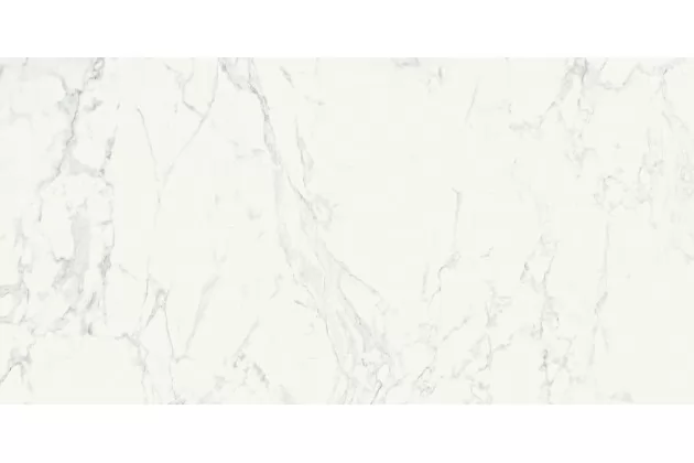 Marbleplay White Rekt. 60x120, M4L6 - Biała płytka imitująca marmur